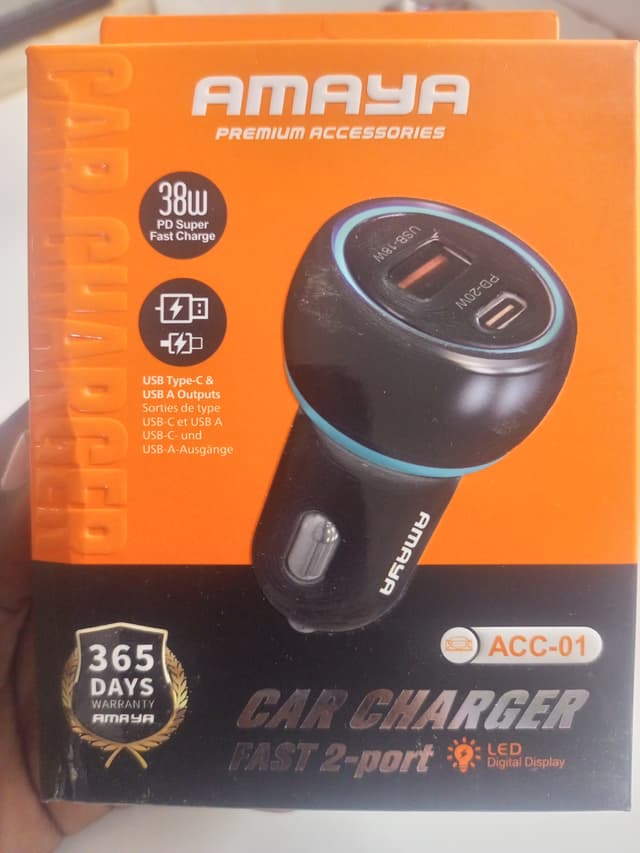 Amaya Car charger